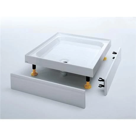 Coram Rectangular Shower Tray with Upstands & Waste - Various Size Options 5 Coram Rectangular Shower Tray with Upstands & Waste - Various Size Options - Image 3