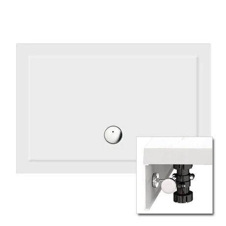 Zamori - 35mm Rectangular Shower Tray with Leg & Panel Set - Various Size Options 3 Zamori - 35mm Rectangular Shower Tray with Leg & Panel Set - Various Size Options