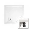 Zamori - 35mm Quadrant Shower Tray with Leg & Panel Set - Various Size Options 1 Zamori - 35mm Quadrant Shower Tray with Leg & Panel Set - Various Size Options -Shower Trays Shop Z1192 KIT PN