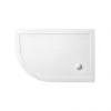 Zamori - 35mm Offset Quadrant Anti-Bacterial Shower Tray - Left Hand 1 Zamori - 35mm Offset Quadrant Anti-Bacterial Shower Tray - Left Hand -Shower Trays Shop Z1195 P
