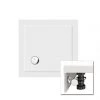 Zamori - 35mm Square Shower Tray with Leg & Panel Set - Various Size Options